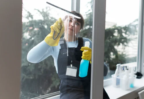 Nettoyage de vitres intérieures et extérieures à Chantelle